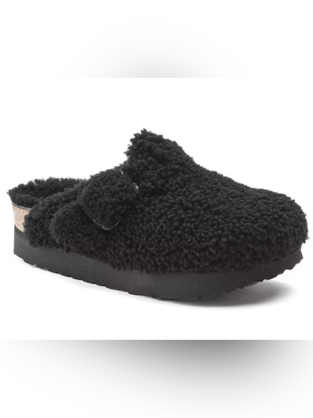 Papillio by Birkenstock Boston Big Buckle Sherpa sz 42 11